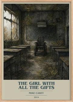 The Girl with All the Gifts Book Cover Poster by Mike Carey