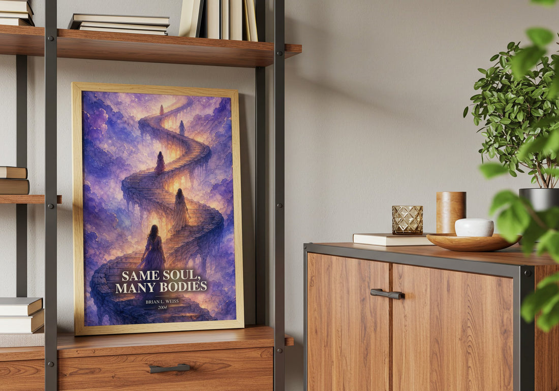Same Soul, Many Bodies book watercolour illustration paper finish options – matte satin gloss