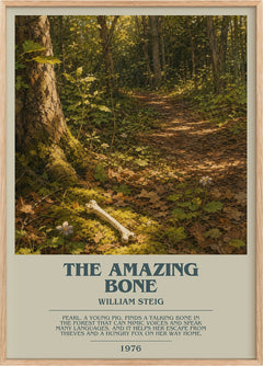The amazing bone Bookish Wall Art by William Steig