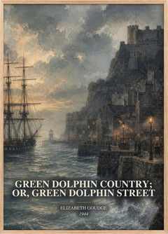 Green Dolphin Country; or, Green Dolphin Street Book Watercolour Illustration by Elizabeth Goudge