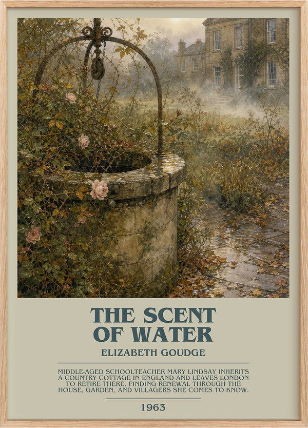 The Scent of Water Bookish Wall Art by Elizabeth Goudge