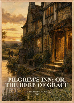 Pilgrim's Inn; or, The Herb of Grace Book Watercolour Illustration by Elizabeth Goudge