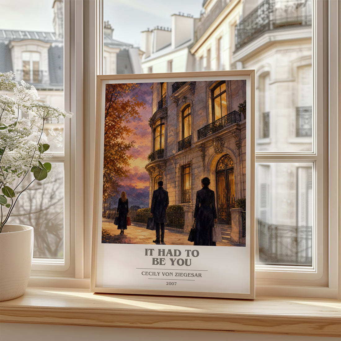 It Had to Be You book cover poster colour and style options – Cecily von Ziegesar book art