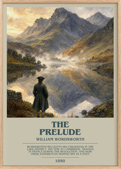 The prelude Bookish Wall Art by William Wordsworth