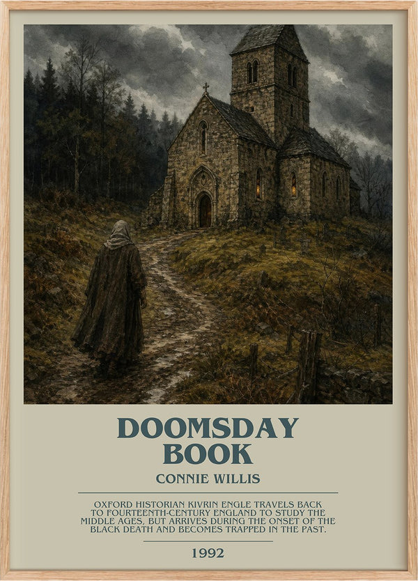 Doomsday book Bookish Wall Art by Connie Willis