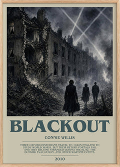 Blackout Bookish Wall Art by Connie Willis