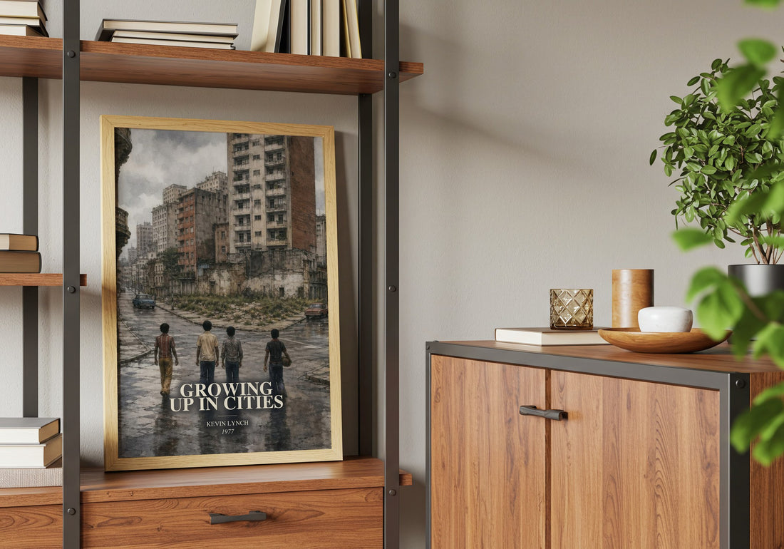 Growing up in cities book watercolour illustration paper finish options – matte satin gloss