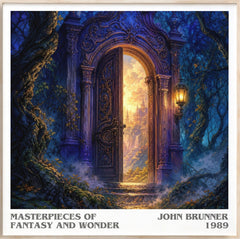 Masterpieces of Fantasy and Wonder Literary Art Print by John Brunner