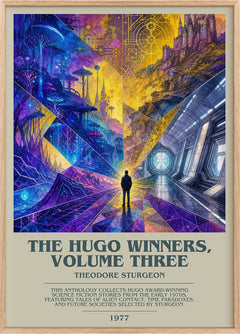 The Hugo Winners, Volume Three Bookish Wall Art by Theodore Sturgeon