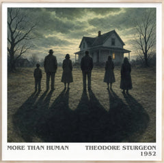 More Than Human Literary Art Print by Theodore Sturgeon