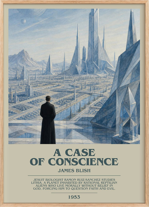 A Case of Conscience Bookish Wall Art by James Blish