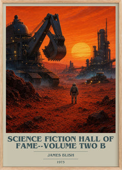 Science Fiction Hall of Fame--Volume Two B Book Cover Poster by James Blish