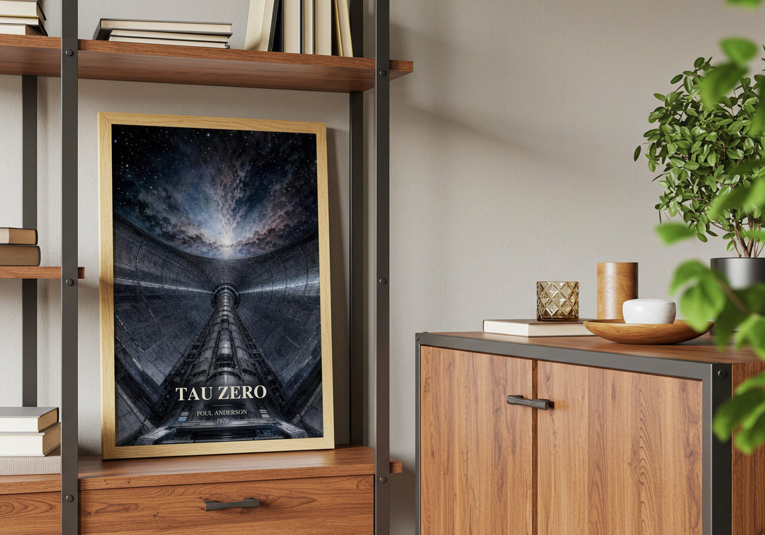 Tau Zero book watercolour illustration paper finish options – matte satin gloss