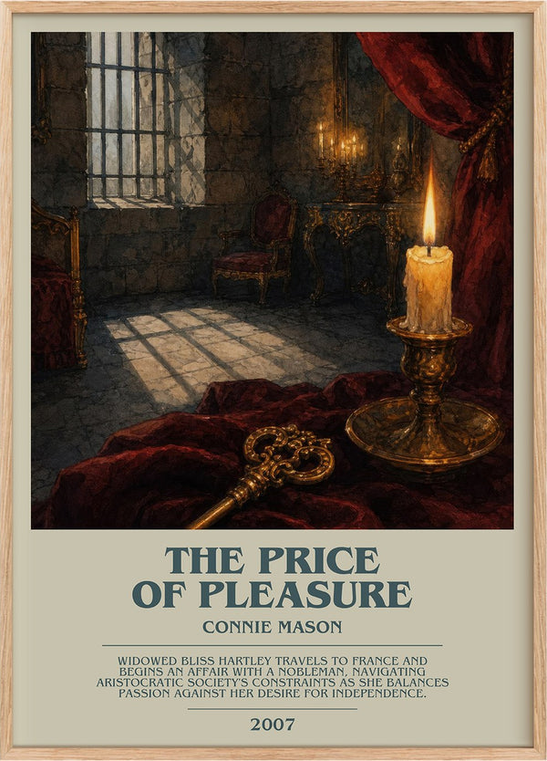 The Price of Pleasure Bookish Wall Art by Connie Mason