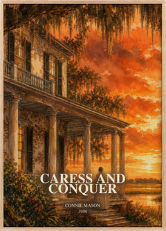 Caress and Conquer Book Watercolour Illustration by Connie Mason