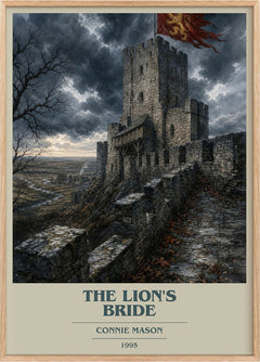 The Lion's Bride Book Cover Poster by Connie Mason