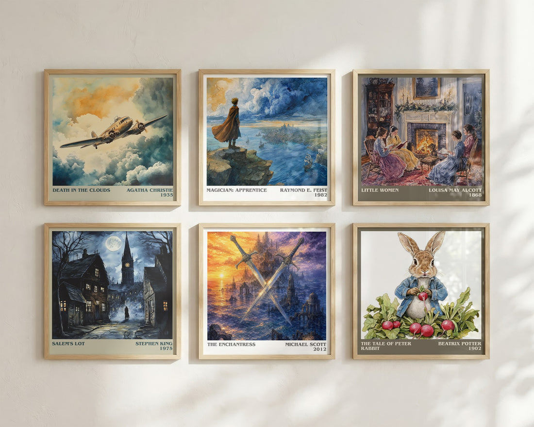 The Enchantress literary art print colour and style options – Michael Scott book art