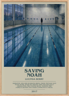 Saving Noah Bookish Wall Art by Lucinda Berry