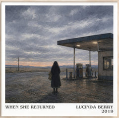 When She Returned Literary Art Print by Lucinda Berry