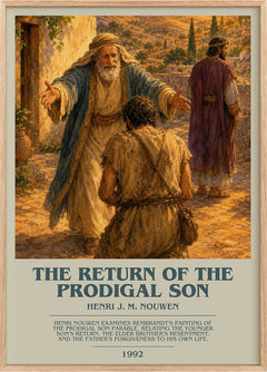 The Return of the Prodigal Son Bookish Wall Art by Henri J. M. Nouwen