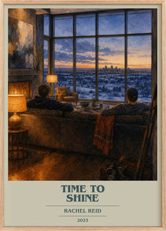 Time to Shine Book Cover Poster by Rachel Reid