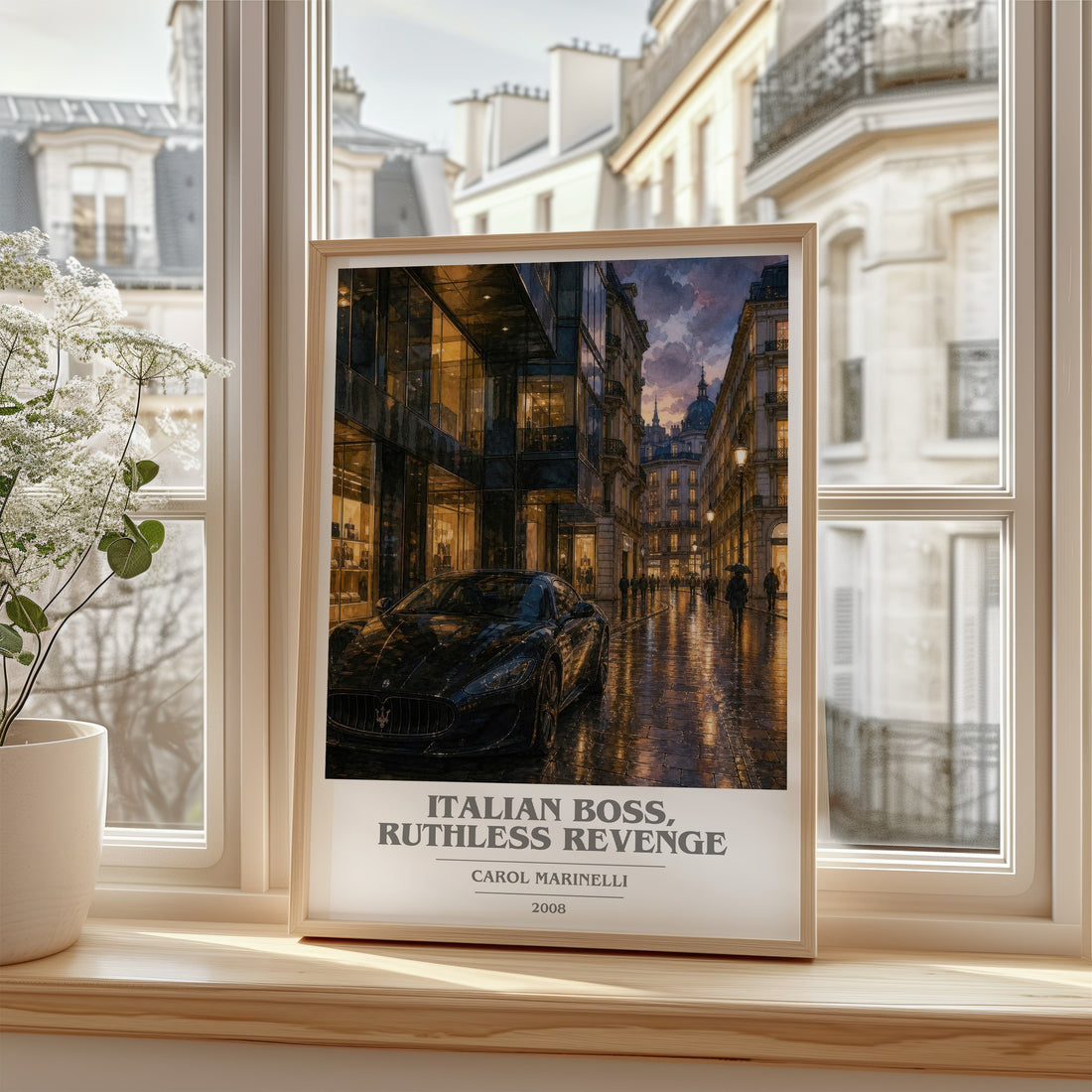 Italian Boss, Ruthless Revenge book cover poster colour and style options – Carol Marinelli book art