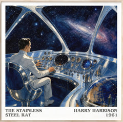 The Stainless Steel Rat Literary Art Print by Harry Harrison