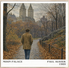 Moon Palace Literary Art Print by Paul Auster