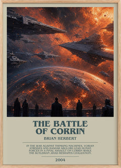 The Battle of Corrin Bookish Wall Art by Brian Herbert