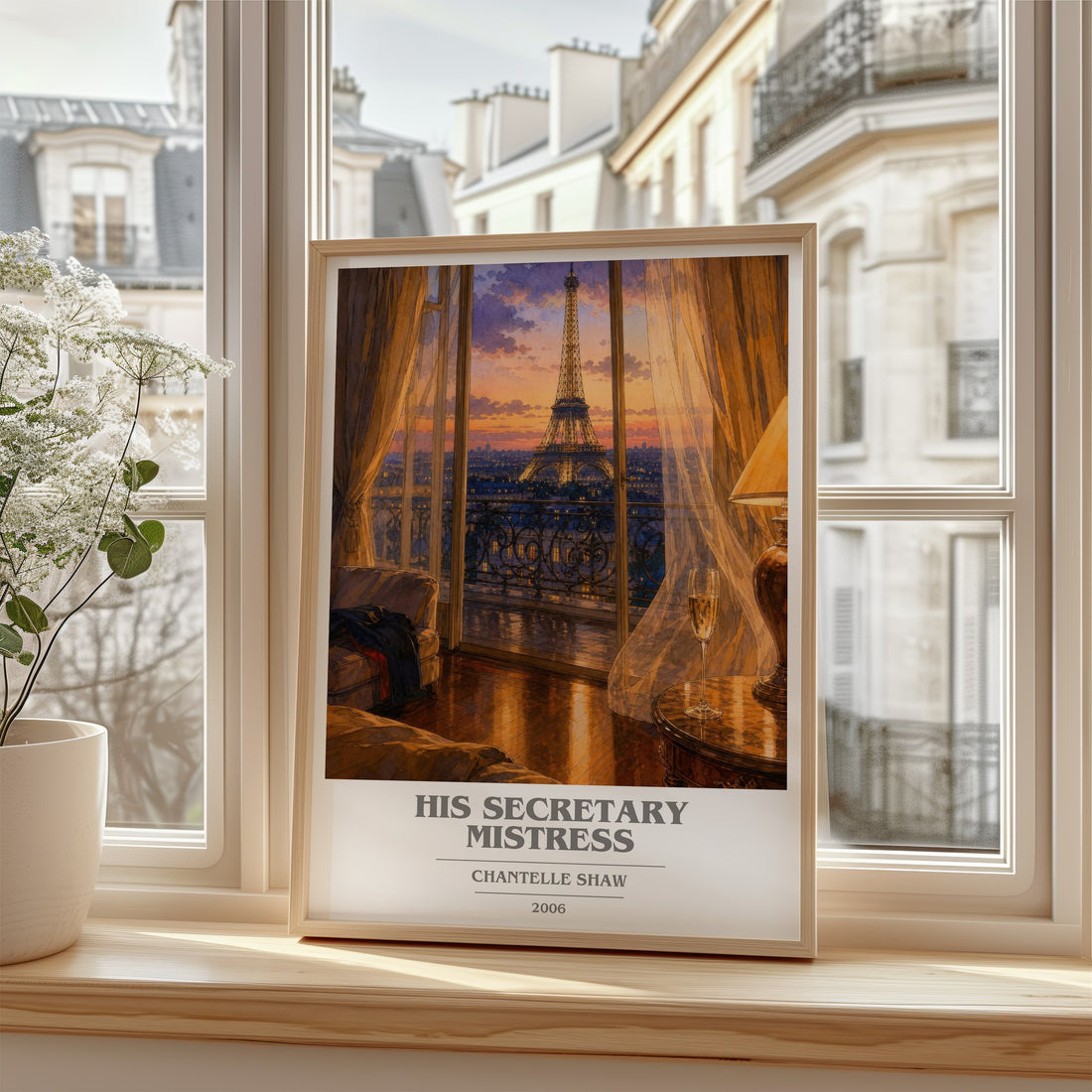 His Secretary Mistress book cover poster colour and style options – Chantelle Shaw book art