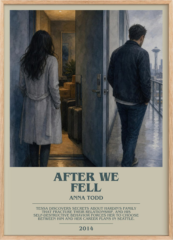 After We Fell Bookish Wall Art by Anna Todd