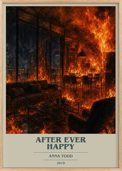 After Ever Happy Book Cover Poster by Anna Todd
