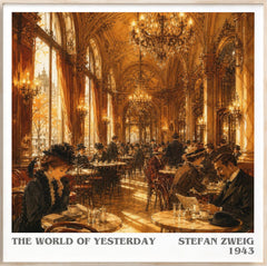 The World of Yesterday Literary Art Print by Stefan Zweig
