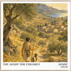 The Aesop for children Literary Art Print by Aesop
