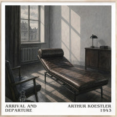 Arrival and Departure Literary Art Print by Arthur Koestler
