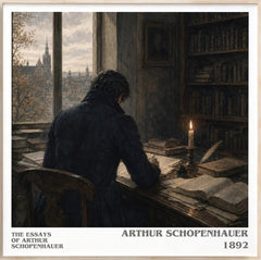 Essays Of Arthur Schopenhauer Literary Art Print by A. Schopenhauer