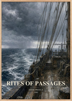 Rites of passages Book Watercolour Illustration by Annie Proulx