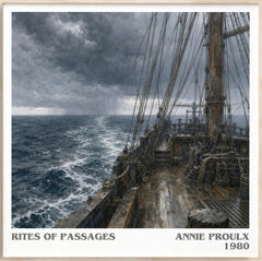 Rites of passages Literary Art Print by Annie Proulx