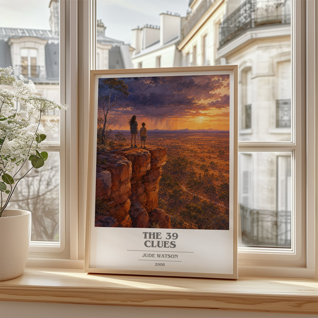 The 39 Clues book cover poster colour and style options – Jude Watson book art
