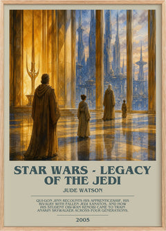 Star Wars - Legacy of the Jedi Bookish Wall Art by Jude Watson