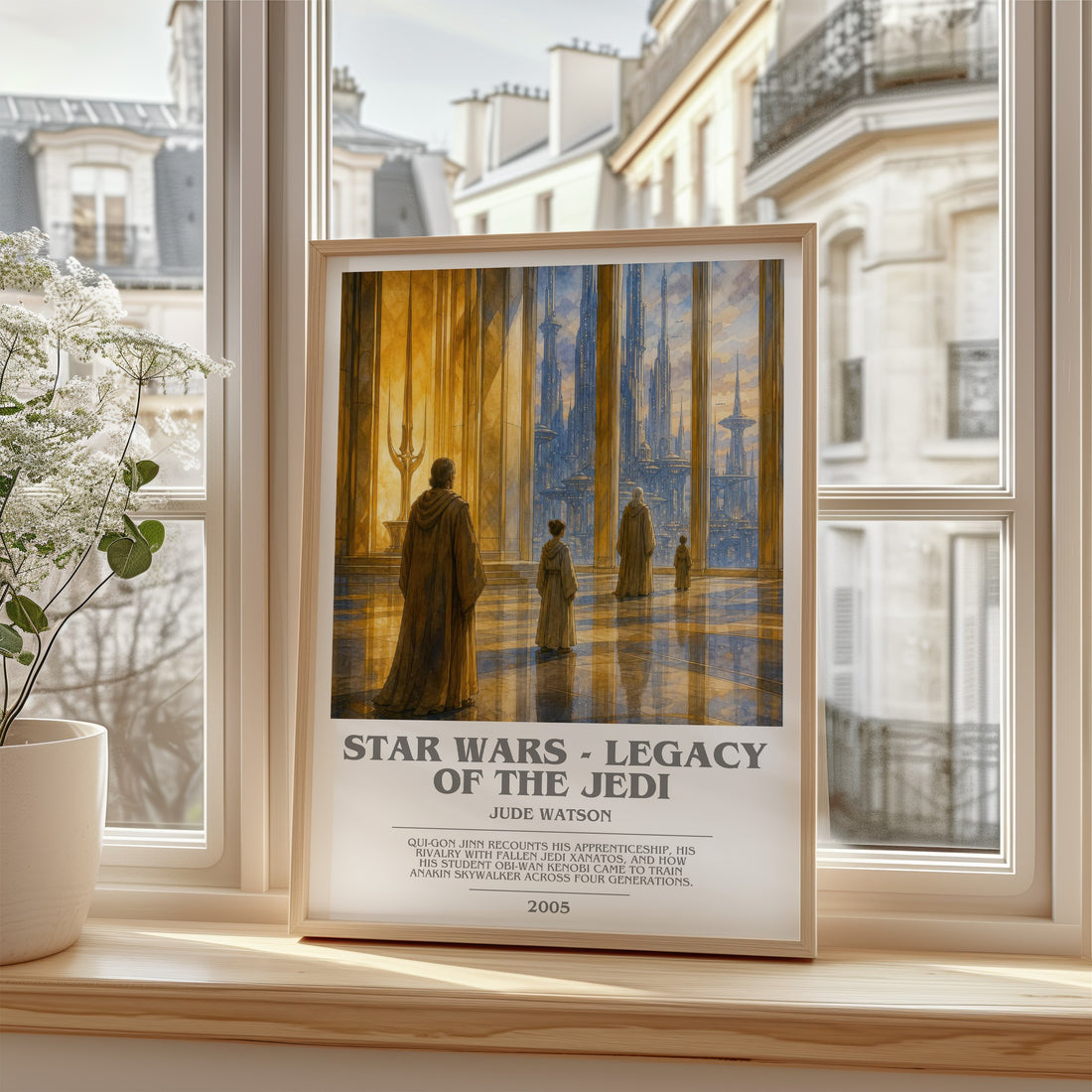 Star Wars - Legacy of the Jedi bookish poster colour and style options – Jude Watson book art
