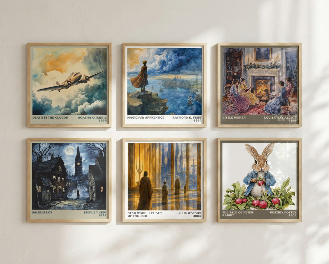 Star Wars - Legacy of the Jedi literary art print colour and style options – Jude Watson book art