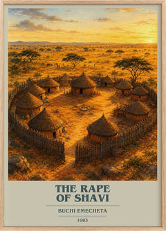 The rape of Shavi Book Cover Poster by Buchi Emecheta
