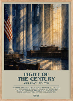 Fight of the Century Bookish Wall Art by Viet Thanh Nguyen