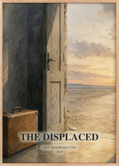 The Displaced Book Watercolour Illustration by Viet Thanh Nguyen
