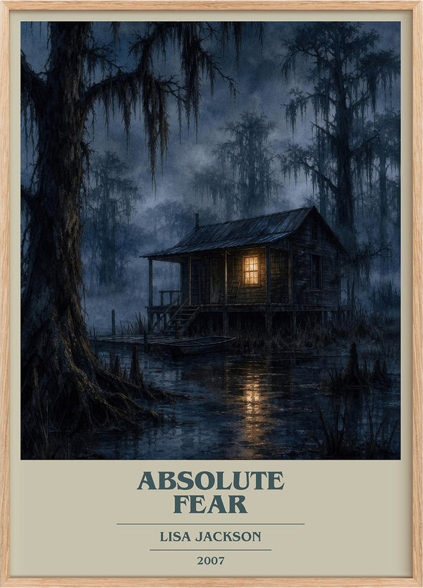 Absolute Fear Book Cover Poster by Lisa Jackson