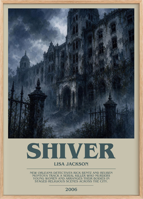 Shiver Bookish Wall Art by Lisa Jackson