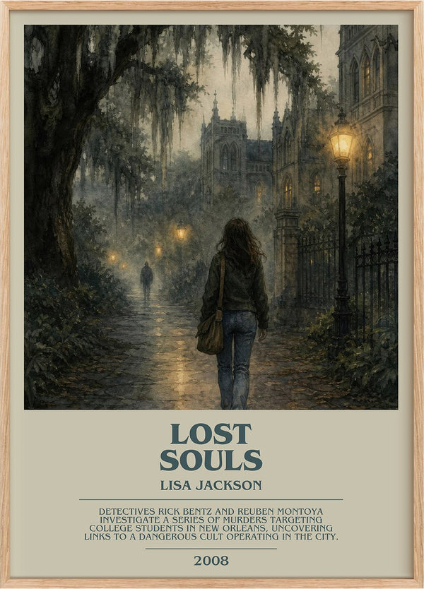 Lost Souls Bookish Wall Art by Lisa Jackson