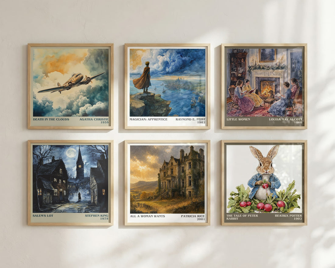 All a Woman Wants literary art print colour and style options – Patricia Rice book art