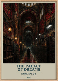 The Palace of Dreams Book Cover Poster by Ismail Kadare